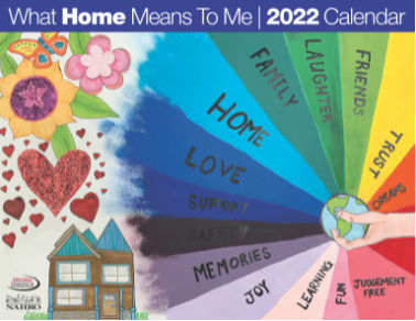 What  Home Means to Me 2022 Calendar Cover