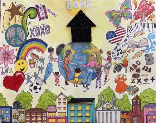 2024 What Home Means to Me Poster Contest Winner